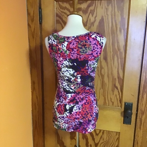 Cabi op art bright plunging tank top - Picture 9 of 9